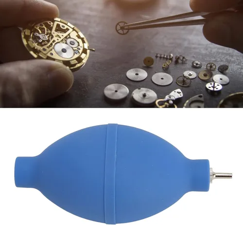 Vista 6 de ZJchao Mini bomba de bola para apretar, reloj de plumero de aire, bola sopladora de polvo, bola de goma, flexible y fuerte de aire portátil, bola