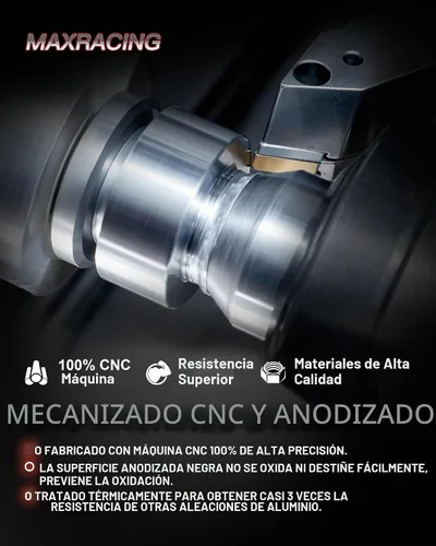 Vista 4 de MAXRACING - Kit de nivelación frontal de 1.5 pulgadas, espaciadores de elevación de puntales, para tracción de 2 y 4 llantas