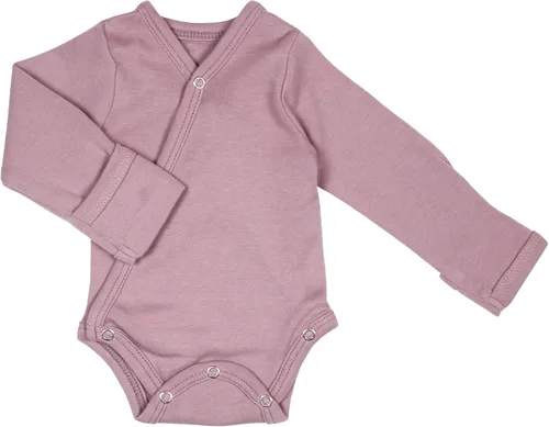 Vista 8 de L'ovedbaby Kimono unisex de algodón orgánico para bebé, de manga larga, con Negro