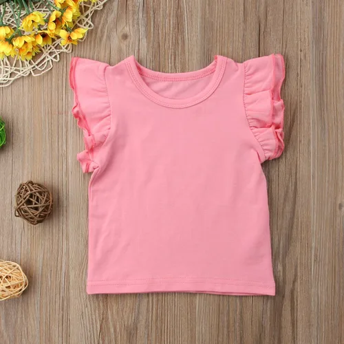 Vista 21 de Mubineo - Camiseta de manga corta para bebé, algodón, diseño liso