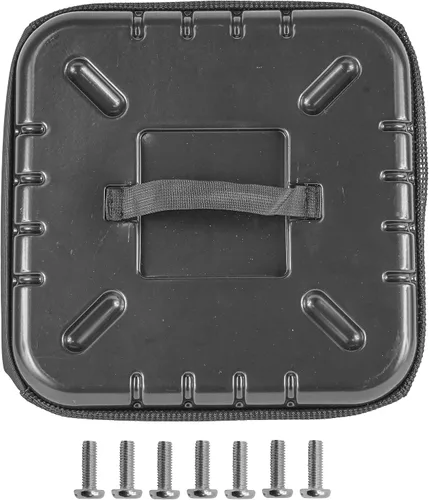 Vista 4 de Caltric Kit de bolsas de césped AM122416 compatible con tractores John Deere serie 100 y serie Z200