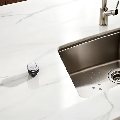 Vista 7 de Garbage Disposal Air Switch Button Waterproof Control with 34mm Hole