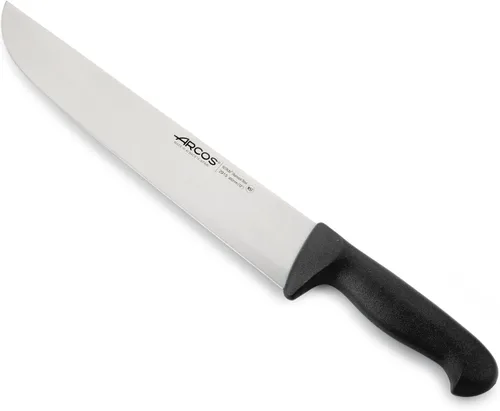 Vista 10 de Arcos Cuchillo de carnicero Range de acero inoxidable nitrum de 7 pulgadas. Cuchillo para carne. Mango azul de polipropileno. Sistema