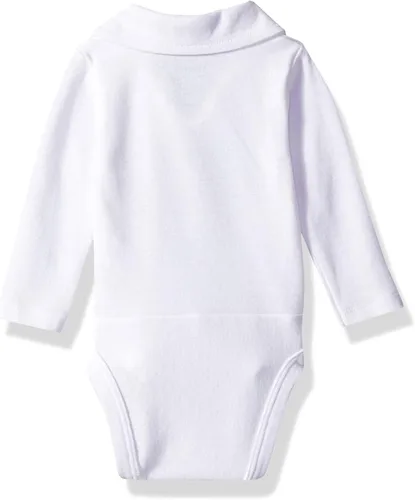 Vista 2 de Hanes baby-boys Ultimate Baby Flexy Knit Jogger With Polo Bodysuit and Short Sleeve Crew