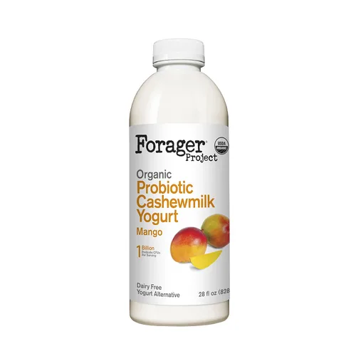 Vista 8 de FORAGER PROJECT Yogur bebible orgánico de anacardos y arándanos, 8 FZ