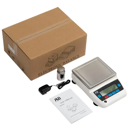 Vista 6 de Báscula de laboratorio de precisión de 0.00 oz Balanza electrónica industrial Pesaje y conteo científico Digital Gram Joyería Balanza de oro 2000gx