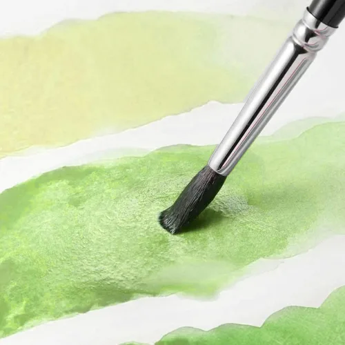 Vista 6 de Caran d'Ache Swisscolor - Juego de 15 pasteles de cera soluble en agua