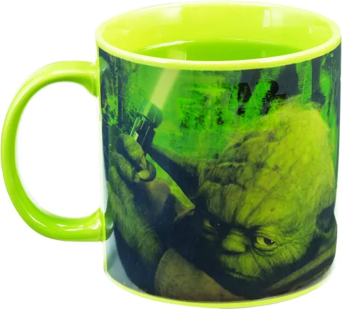 Vista 2 de Taza de cerámica reactiva con calor de 20 onzas de Star Wars