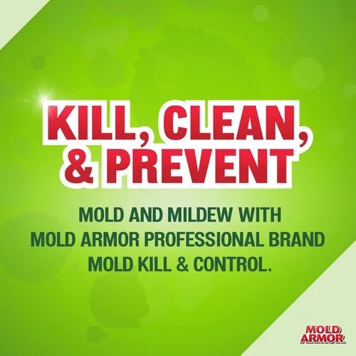 Vista 5 de Mold Armor Marca Profesional Spray para Eliminar y Controlar Moho, 32 oz., Removedor de Moho y Hongos de Superficies Duras, Resultados Visibles
