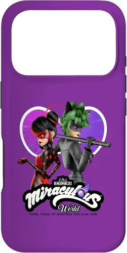 Vista 30 de Miraculous Ladybug Cat Noir Tales of Shadybug and Claw Noir - Carcasa para iPhone 17