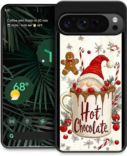 Vista 84 de Funda compatible con Google Pixel 4A 5G, Nochebuena, Google Pixel 4A 5G, delgada, suave, a prueba de golpes, TPU para mujeres y niñas, niños, funda