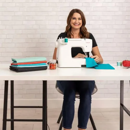 Vista 8 de SINGER® Máquina de coser compacta y ligera M2100 con kit de accesorios
