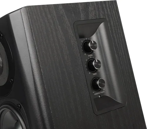 Vista 4 de Edifier S351DB – Altavoces de estantería y subwoofer 2.1 Sistema de altavoces Bluetooth V5.1 aptX inalámbrico para salas de computadora, sala