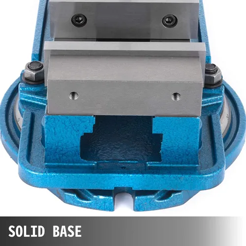 Vista 6 de Happybuy Tornillo de fresado de precisión ACCU de 5 pulgadas Tornillo de fresado de precisión de 5 pulgadas de ancho de mandíbula Prensa de taladro