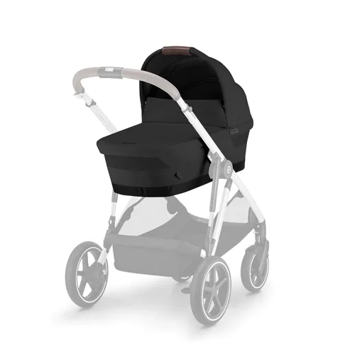 Vista 4 de Cybex eGazelle/Gazelle S - Cuna para bebé, mango ergonómico fácil de transportar, toldo e interior espacioso y acogedor, cochecito compatible