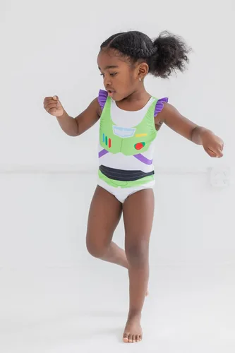 Vista 2 de Disney Pixar Toy Story Jessie Buzz Lightyear - Traje de baño de una pieza para cosplay