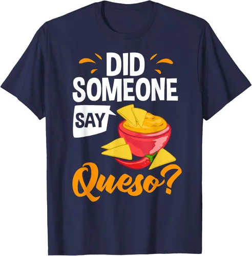 Vista 27 de Queso Dip Camiseta Chile con Queso Salsa Mexican Chips Chile con Queso, Negro
