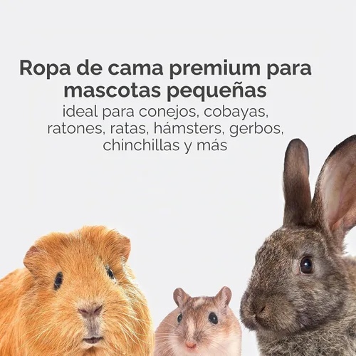 Vista 4 de Ropa de cama limpia y tierna para animal pequeño Kaytee, Natural Keeps habitats fresh. Small animal bedding for rabbits, guinea pigs, hamsters.