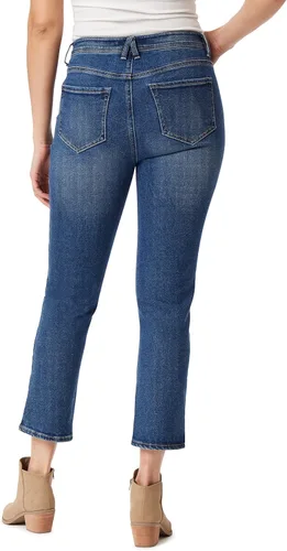 Vista 2 de Angels Forever Young Jeans Forever Slim de tiro alto para mujer (estándar y plus)