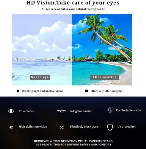 Vista 9 de Andrew Tate - Gafas de sol para hombre, de alta calidad, clásicas, polarizadas, cuadradas, estilo aviador, marco de metal duradero, 100% protección