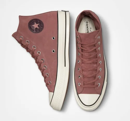 Vista 3 de Converse Chuck 70 Hi Suede SaddleGarzaNegro