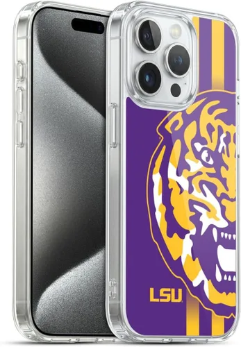 Vista 63 de Head Case Designs Funda de gel suave con licencia oficial de la Universidad Estatal de Louisiana LSU Camou compatible con Apple iPhone 7 Plus/iPhone