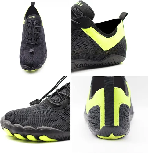 Vista 5 de Zapatos de agua para hombres y mujeres, secado rápido, natación, playa, senderismo, aqua, descalzo, deportes al aire libre, zapatos atléticos