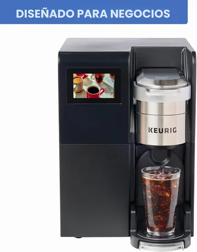 Vista 2 de Keurig K-3550 - Cafetera de una sola porción para grandes empresas, plomada