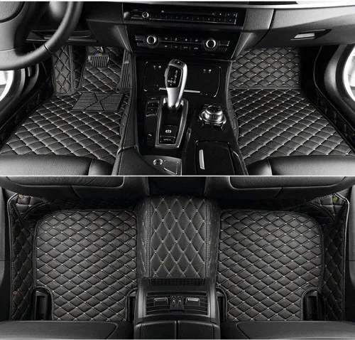 Vista 9 de Alfombras de suelo de automóvil personalizadas Compatibles con Mercedes-Benz Todos los modos Sedan SUV Coche deportivo Cobertura completa Lindas