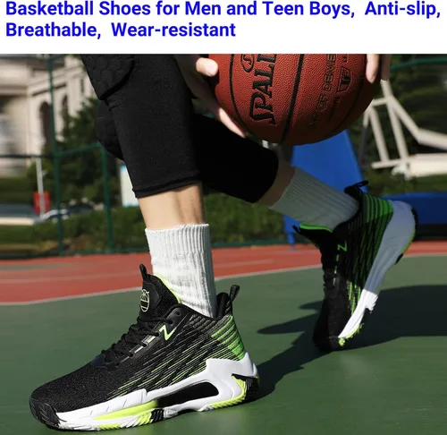 Vista 2 de Beita - Tenis de baloncesto para hombre, transpirables, antideslizantes.