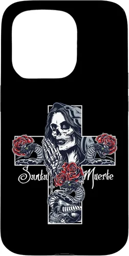 Vista 14 de Funda con diseño de calavera de Santa Muerte para iPhone 17