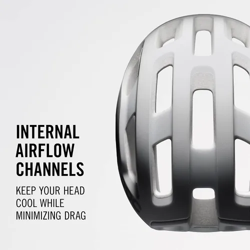 Vista 4 de POC, Ventral Air Spin NFC - Casco de bicicleta para ciclismo de carretera, uranio negro/hidrógeno blanco, talla L