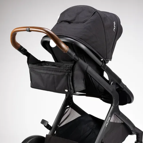 Vista 9 de Tactical Baby Gear Organizador de cochecito – Consola universal para padres con portavasos aislados, bolsillo refrigerador, teléfono frontal