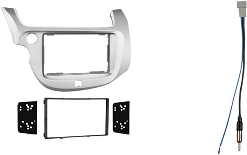 Vista 2 de Metra 2009 - 2013 Honda Fit Dash Kit Doble Din para Radio Instalar Plata