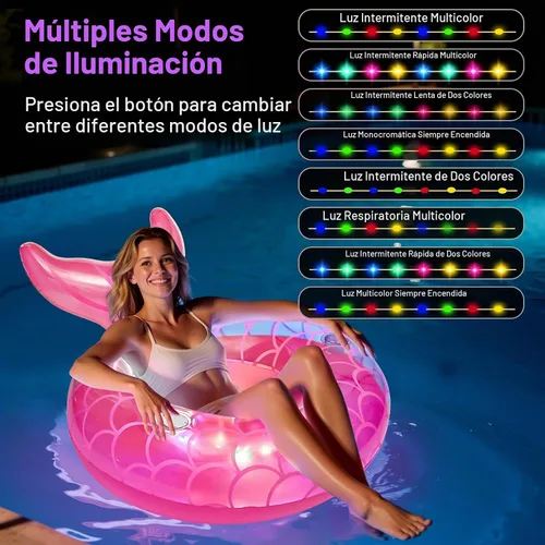 Vista 3 de MoKo Pool Float Adult, Mermaid Inflatable Swim Tube
