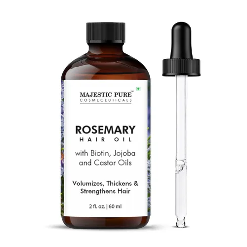 Vista 10 de Majestic Pure Aceite 100% Puro de Lavanda con Vitamina E para Cuidado del Cabello, Fórmula Fortalecedora, Nutritiva y Voluminizadora con Vitamina E
