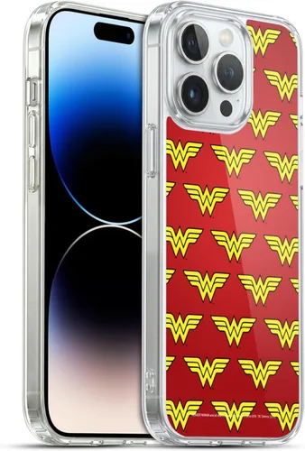 Vista 63 de Head Case Designs Funda de gel suave con licencia oficial de Wonder Woman DC Comics Classic Logos compatible con Apple iPhone 7 Plus/iPhone 8 Plus