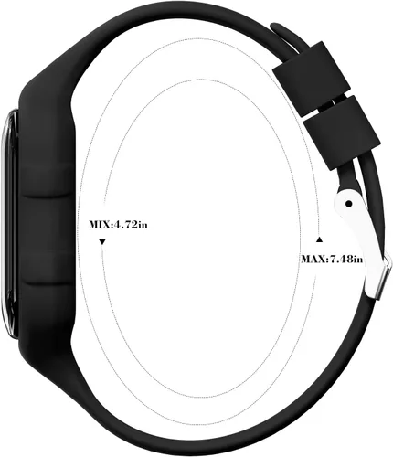 Vista 8 de GOLDEN HOUR Relojes deportivos digitales para niños con rastreador de fitness, reloj despertador, cronómetro, sin aplicación, regalos de cumpleaños