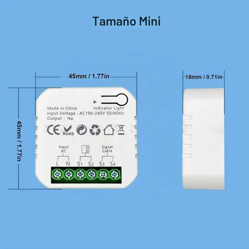 Vista 3 de Kit de abridor de puerta de garaje, APP WiFi remoto inteligente controlador de puerta de garaje para Tuya Zigbee 100?240V