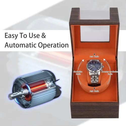 Vista 3 de Bobinadora automática de un solo reloj para relojes automáticos con motor japonés súper silencioso