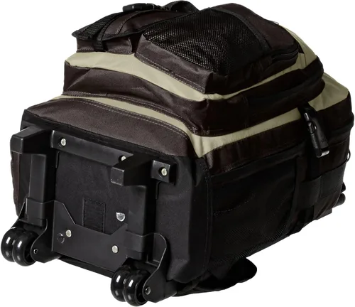 Vista 7 de Everest DeluxeMochila con ruedas., Caqui), 5045WH-KHBK