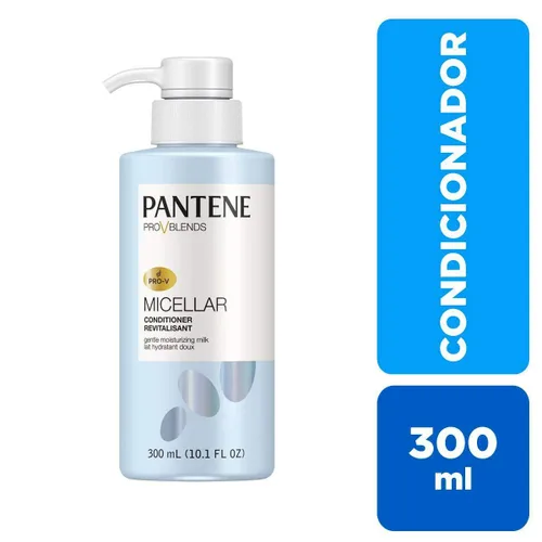 Vista 2 de Pantene Acondicionador micelar suave bomba de 10.1 onzas, 10.1 onzas