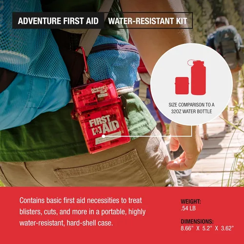Vista 3 de Adventure Kits médicos de primeros auxilios, kit resistente al agua - (paquete de 2)