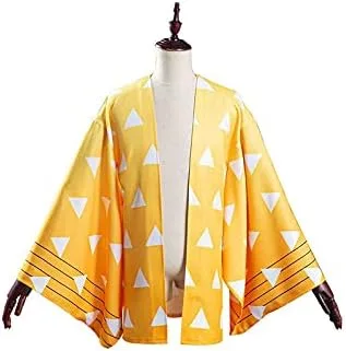 Vista 2 de Disfraz de kimono para niños cárdigan superior capa capa de anime