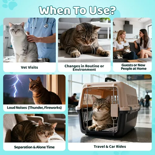 Vista 5 de Wagmee Golosinas calmantes para gatos, 500 masticables crujientes y cremosos para gatos con melatonina, manzanilla para aliviar el estrés