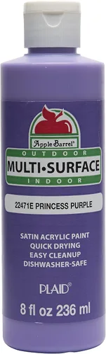 Vista 4 de Apple Barrel Pintura multisuperficie en varios colores (8 onzas), color negro
