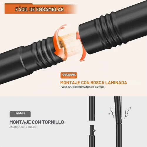 Vista 6 de Perchero de ropa con doble varilla, perchero para colgar ropa, perchero con cesta de almacenamiento y ruedas resistentes, perchero para dormitorio