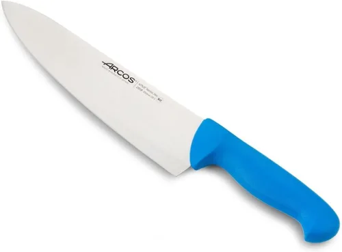 Vista 10 de Arcos Cuchillo de chef de acero inoxidable nitrum de 8 pulgadas y hoja de 7.874 in. Cuchillo de cocina profesional multiusos. Mango ergonómico