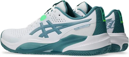 Vista 3 de ASICS Zapatillas de tenis Gel-Challenger 15 para hombre Blanco/pino brumoso