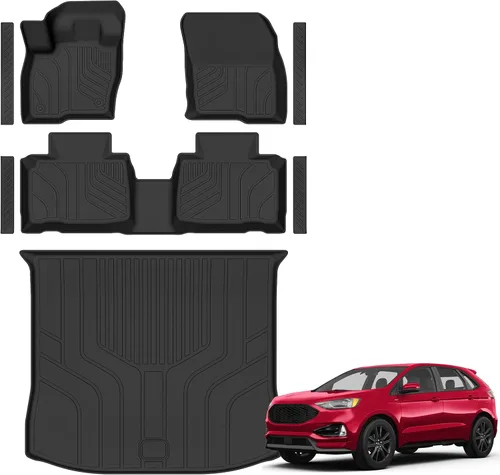 Vista 10 de Alfombrillas y forro de carga para Chevy Suburban 7 asientos 2021-2026